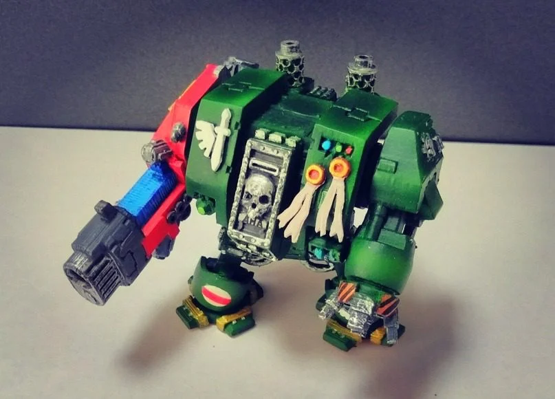 Изображение — Еще немного дредноута из вселенной warhammer 40k.