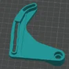 Изображение - Усиленный рычаг сервопривода переключателя печки Toyota Caldina 2003 - Stav3DPrint