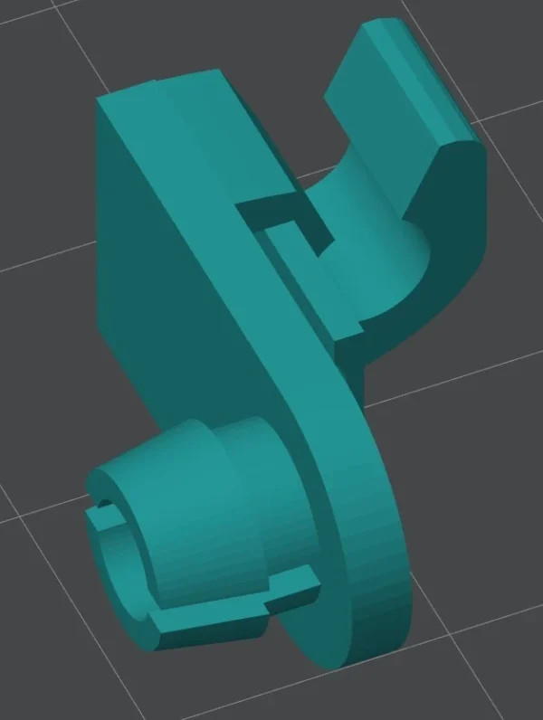 Изображение - Клипса тяги замка двери Daewoo Nexia 96210998 - Stav3DPrint