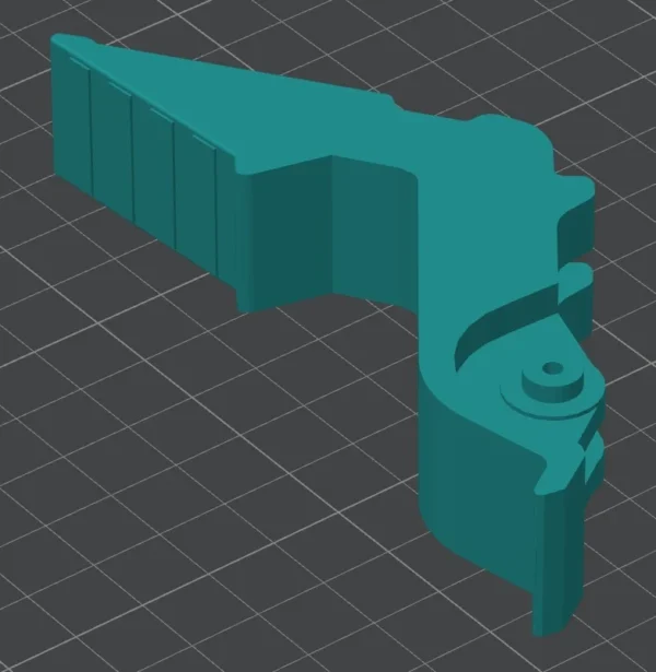 Изображение - Пластиковая педаль открывания дверцы в холодильнике Rosenlew - Stav3DPrint