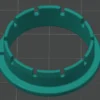 Изображение - Набор втулок шарнира капота автомобиля BMW E30, PN41611906239 - Stav3DPrint