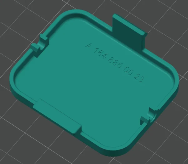 Изображение - Заглушка переднего бампера Mercedes ML350 W164 А1648850023 - Stav3DPrint