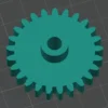 Изображение - Шестерня измельчителя бумаги Rexel 50x - Stav3DPrint