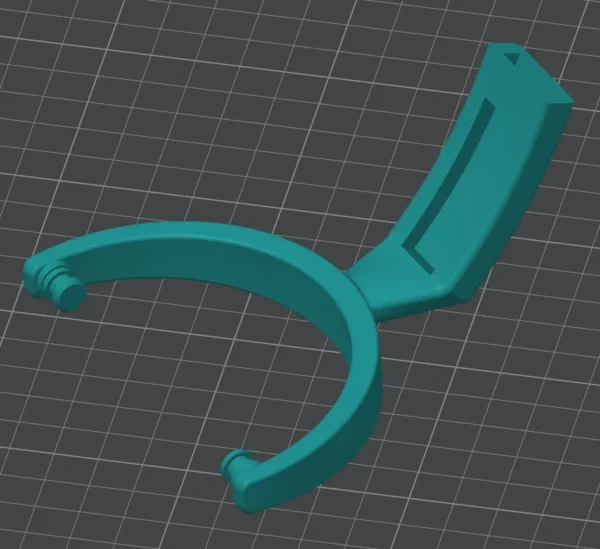 Изображение - Правое крепление чашек для наушников Philips SBC HP200 и Philips SHP2500 - Stav3DPrint