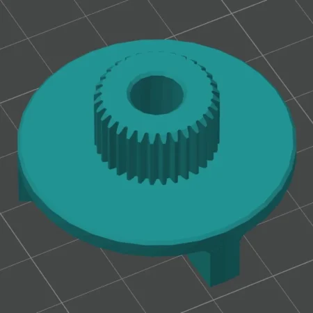 Изображение - Внутренняя шестерня стеклоподъемника Skoda Octavia А5, Sonata NF, VW Golf V и VI, VW Polo 5 - Stav3DPrint