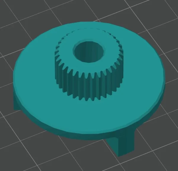 Изображение - Внутренняя шестерня стеклоподъемника Skoda Octavia А5, Sonata NF, VW Golf V и VI, VW Polo 5 - Stav3DPrint