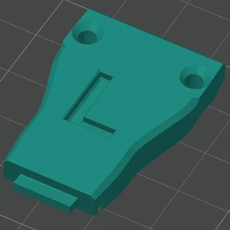 Изображение - Левая внутренняя деталь крепления дужки SkullCandy Hesh 2 - Stav3DPrint