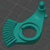 Изображение - Зубчатая тяга заслонка отопителя климат-контроля Toyota Corona, Corolla - Stav3DPrint
