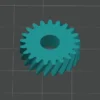 Изображение - Шестерня механизма регулировки высоты подголовника R129 Mercedes SL - Stav3DPrint