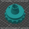 Изображение - LADA Granta ручка для центральной консоли отопителя и обдува - Stav3DPrint