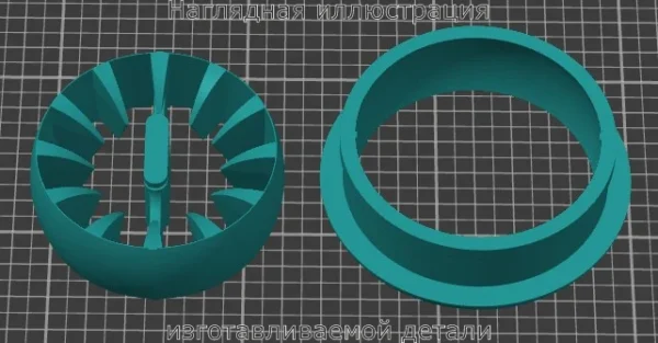 Изображение - Дефлектор Лада Гранта - Stav3DPrint