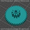 Изображение - Шестерня средняя Moulinex HV7, HV10 ME856 - Stav3DPrint