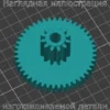 Изображение - Шестерня дроссельной заслонки Toyota Land Cruiser 100 двигатель 1hdfte - Stav3DPrint
